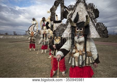 Masquerade Festival In Elin Pelin, Bulgaria. Culture, Indigenous.