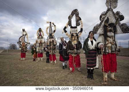 Masquerade Festival In Elin Pelin, Bulgaria. Culture, Indigenous.