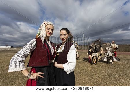 Masquerade Festival In Elin Pelin, Bulgaria. Culture, Indigenous.
