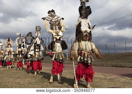 Masquerade Festival In Elin Pelin, Bulgaria. Culture, Indigenous.
