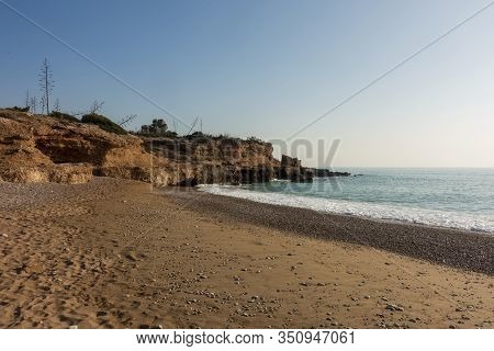 The Coves Of Vinaroz A Clear Day