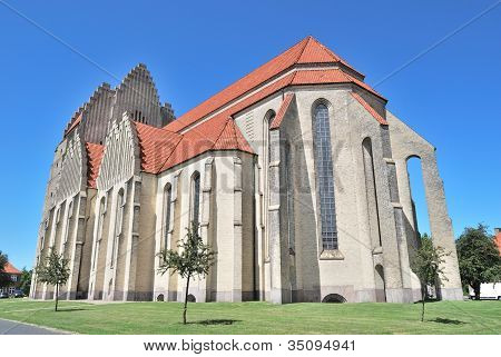 Copenhaga. Igreja na Grundtvig