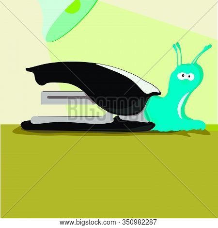 Funny Snail Stapler Funny Stationery Funny Office