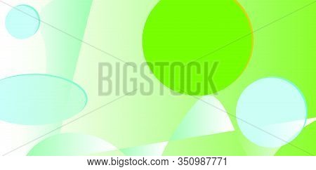 Abstract Geometric Background In Light Summer Colors