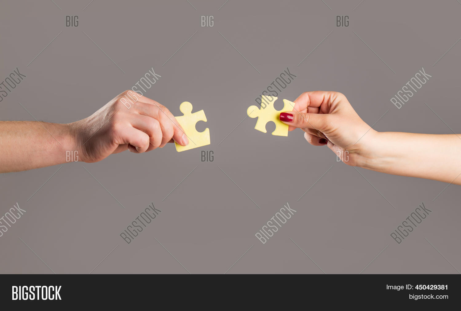 Hands Hold Puzzles. Image & Photo (Free Trial) Bigstock