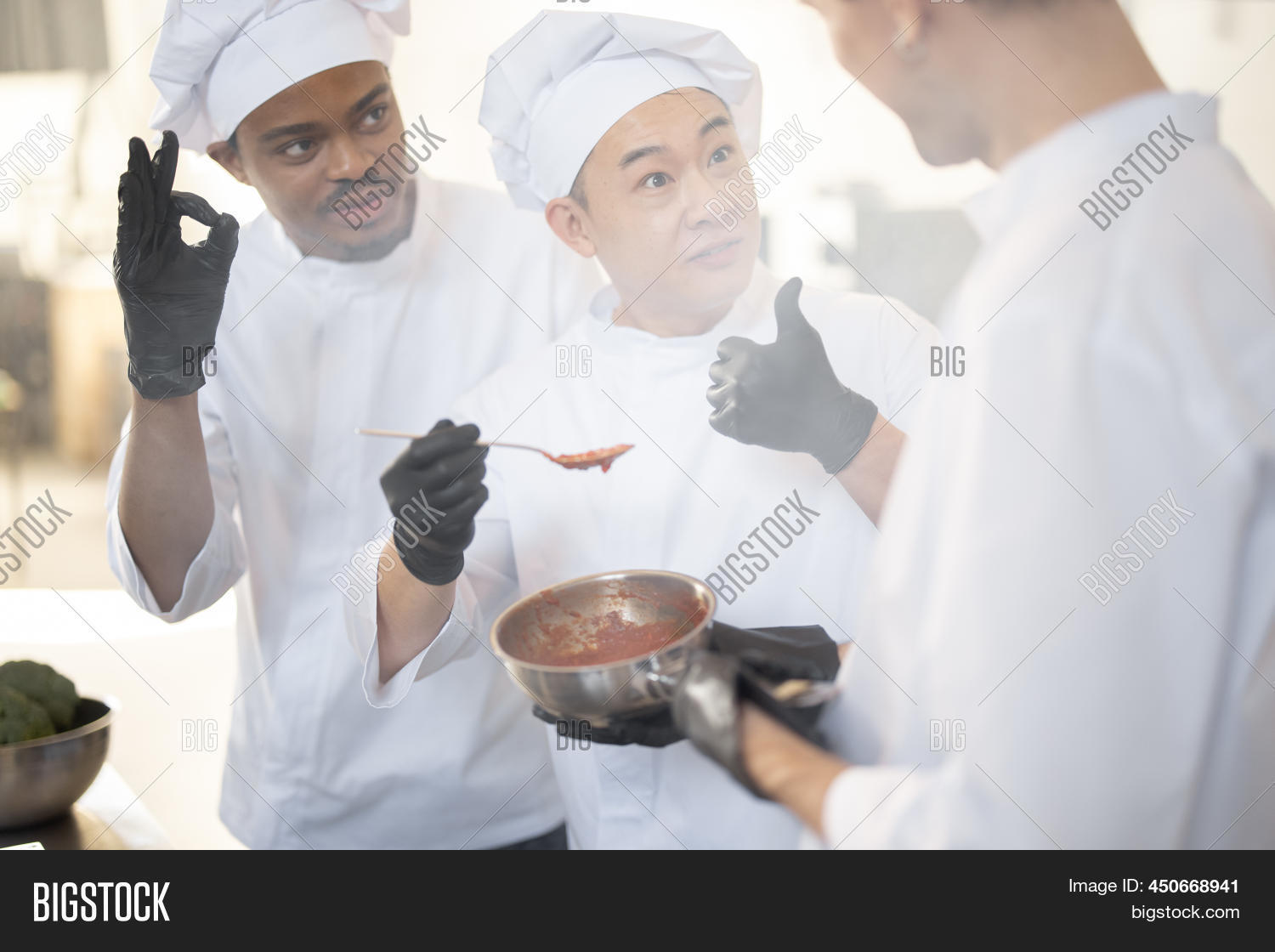Three Chef Cooks Image & Photo (Free Trial) | Bigstock