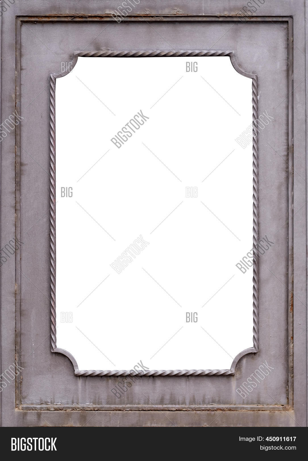 Old Metal Frame Blank Image & Photo (Free Trial) | Bigstock