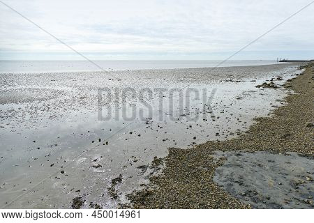 Coastal Cenery At Pellworm, A Island In North Frisia, Germany