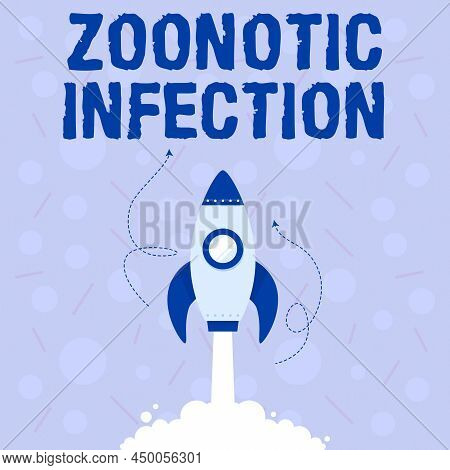 Inspiration Showing Sign Zoonotic Infection. Business Concept Zoonotic Infection Illustration Of Roc