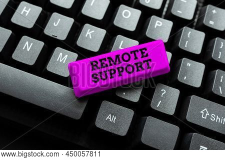 Writing Displaying Text Remote Support. Word For Help Endusers To Solve Computer Problems And Issues