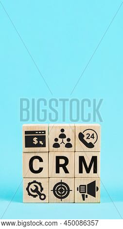 Concept Crm Or Customer Relationship Management. Customer Relati