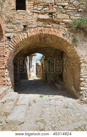 Kuja. Tursi. Basilicata. Italia.