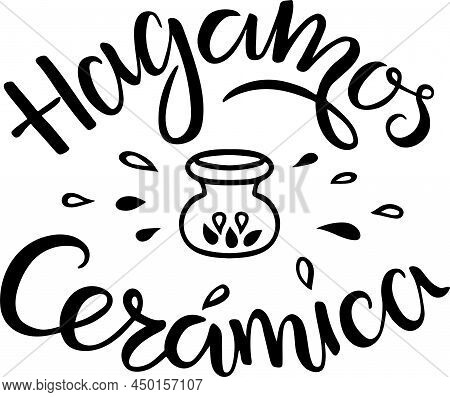 Vector Illustration Of Lettering \