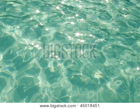 Água da piscina