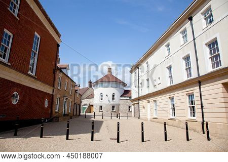 Prince Charless Poundbury Development On The Edge Of Dorchester In Dorset