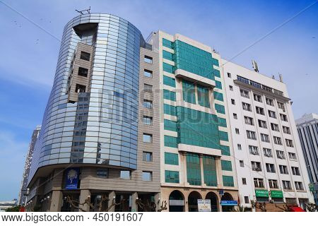 Casablanca, Morocco - February 22, 2022: Casablanca Stock Exchange (cse) Also Know As Bourse De Casa