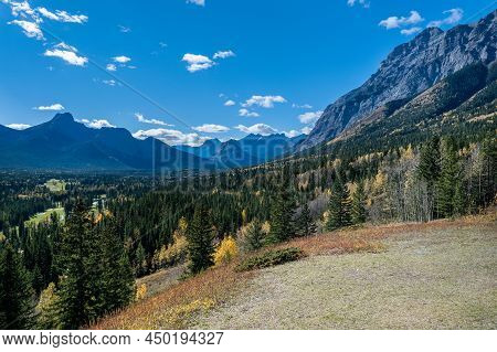 Mount Galatea In The Spray Valley Provincial Park - Kananaskis Country, Alberta, Canada