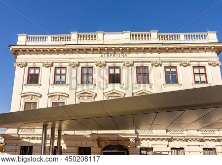 Albertina Museum In Vienna, Austria - October 2021