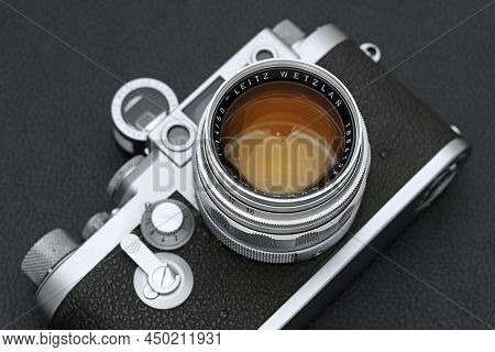 Kagawa, Japan - February 27, 2022: Leica 