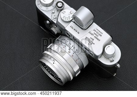 Kagawa, Japan - February 27, 2022: Leica 