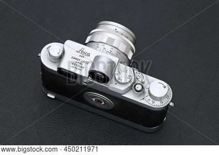 Kagawa, Japan - February 27, 2022: Leica 