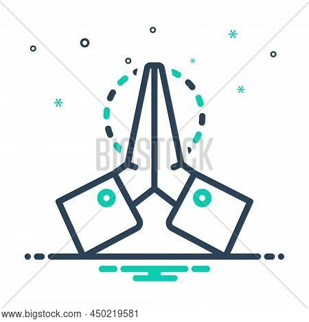 Mix Icon For Grateful Oblige Thankful Glad Indebted Appreciative Pleased Applauding