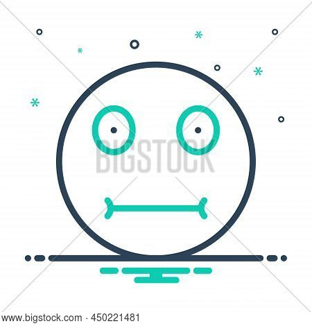 Mix Icon For Somewhat Mouthful Scant Seldom Scanty Emoji
