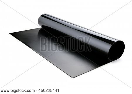 
Flexo printing plate isolated on white background 