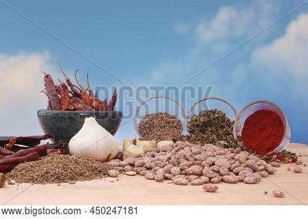 Pinto Beans With Paprika And Mexican Oregano