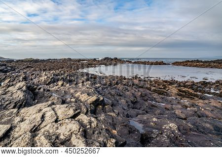 The Rocks Of Carrickfad By Portnoo At Narin Strand In County Donegal Ireland