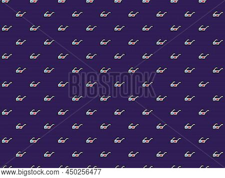 Pixel 8 Bit Classic 3D Glasses Background - Seamless High Res Pattern