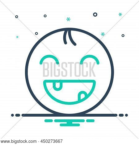 Mix Icon For Kid Child Baby Babe Tad Infant Little-one Puerile Laugh