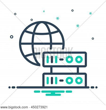 Mix Icon For Proxy Proxy-server Internet Portal Networking Folder Hosting Globe Http
