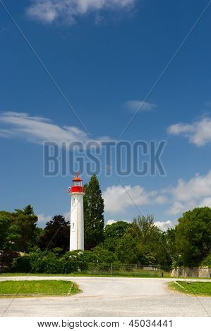 ประภาคารในชา d'Oleron ในประเทศฝรั่งเศส