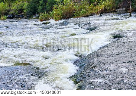 Rapids On The Inhulets River In Kryvyi Rih, Ukraine
