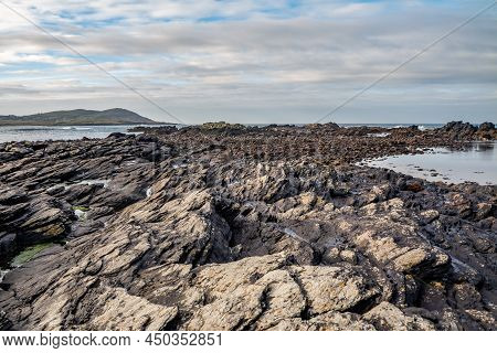 The Rocks Of Carrickfad By Portnoo At Narin Strand In County Donegal Ireland