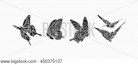 Hand Drawn Vector Abstract Stock Flat Graphic Illustrations Collection Set Bundle With Logo Elements