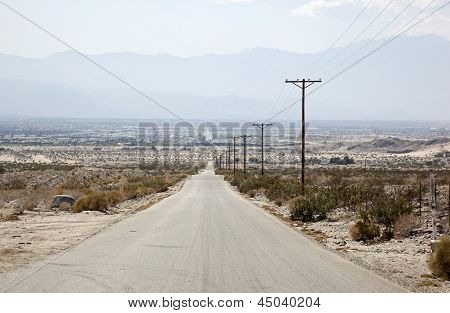 Hot, Dusty, Desert Back Road