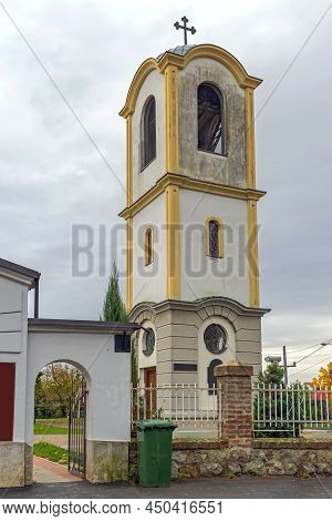 Bell Tower At Church Of Saint Mary Magdalene The Myrrh Bearer In Beli Potok