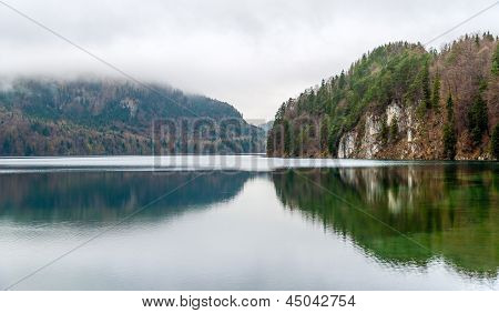 Lago Alpsee In Hohenschwangau - Baviera, Germania