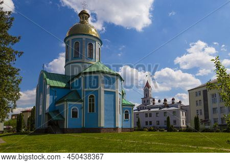 Church Of Saints Peter And Paul In Busk City, Outdoors. Lviv Region. Ukraine.