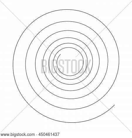 Spirals, Swirl, Twirl Design Element Vector