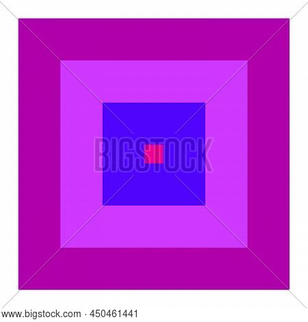 Colorful Random Squares Abstract Geometric Element