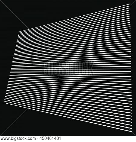 3D Lines In Perspective, Angled, Slanting, Oblique And Diagonal Lines, Stripes Vector Design Element
