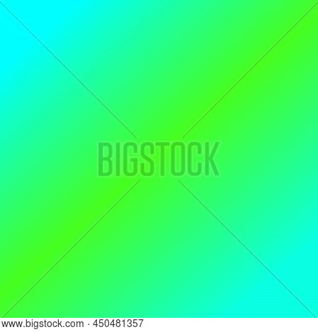 Green Gradation Abstract With Simple Smooth Turquoise