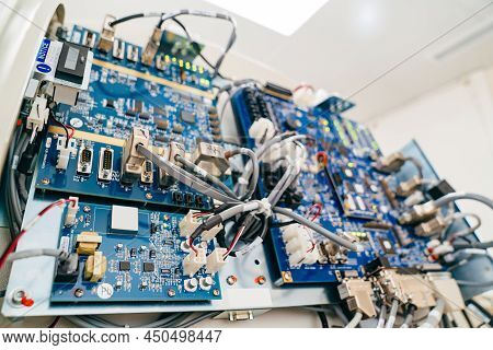 Device Of A Computer Tomograph. Maintenance And Repair Of Medical Equipment.