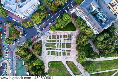 Foundations Of The Church Of The Tithes In Kiev, Ukraine