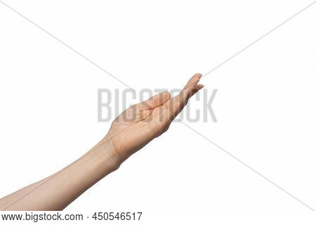 gestures with hands on a white background