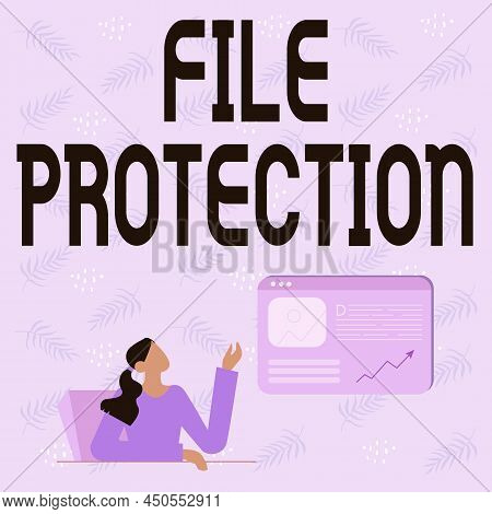 Conceptual Caption File Protection. Business Overview Preventing Accidental Erasing Of Data Using St
