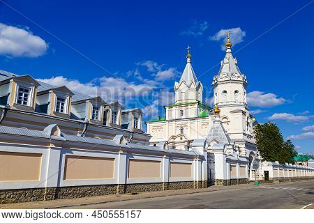 Korets Holy Trinity Stauropegial (patriarchal) Convent , Orthodox Church, Outside. Korets Town, Rivn